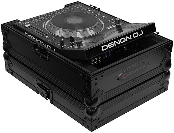 open zoom image for Odyssey FZCDJ ATA Large Format DJ CD Player Case, Black Label, View