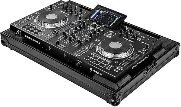 open zoom image for Odyssey FZDNPRIME2BL Flight Case for Denon Prime 2, Open Box (Very Good), Action Position Back