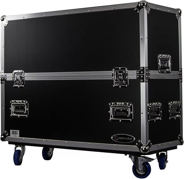 open zoom image for Odyssey FZEVOLVEW Flight Zone Case for Two Evolve 50 PA Systems, New, Closed