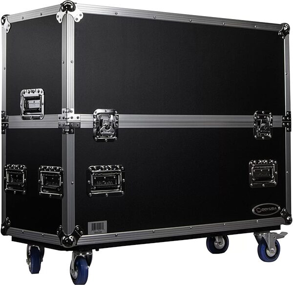 open zoom image for Odyssey FZEVOLVEW Flight Zone Case for Two Evolve 50 PA Systems, New, Closed