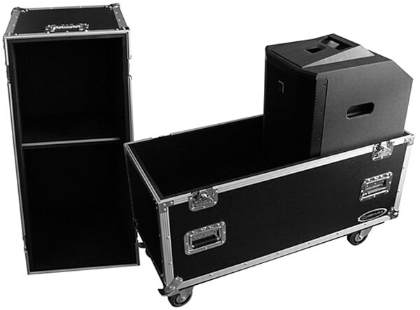 open zoom image for Odyssey FZEVOLVEW Flight Zone Case for Two Evolve 50 PA Systems, New, Main