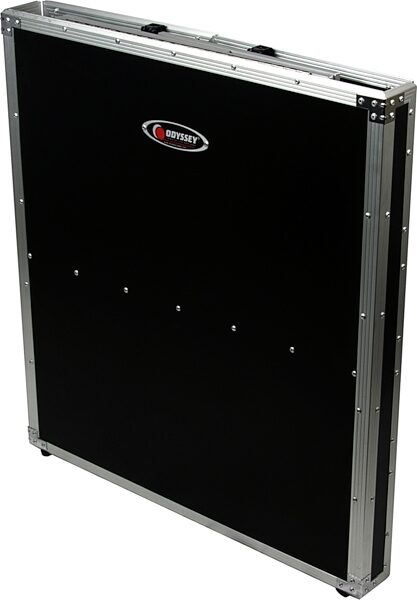 open zoom image for Odyssey Fold-Out DJ Table Stand, Standard Black/Silver, Left