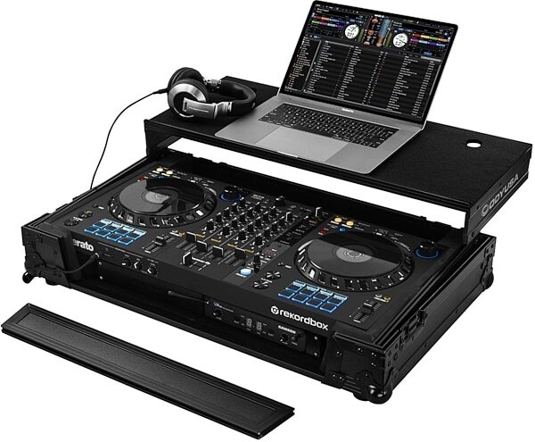 open zoom image for Odyssey FZGSDDJFLX61BL Case for Pioneer DDJ-FLX6, Open Box (Like New), Action Position Back