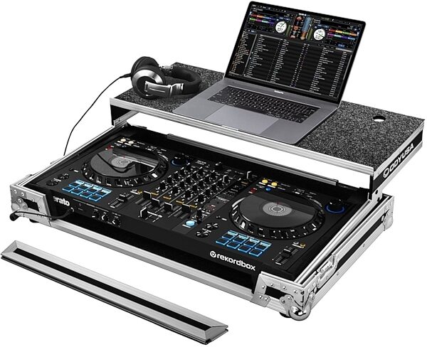 open zoom image for Odyssey FZGSDDJFLX6 ATA Flight Case for Pioneer DDJ-FLX6, New, Action Position Back