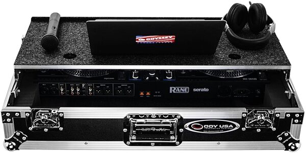 open zoom image for Odyssey FZGS RANE ONE Flight Case for Rane One, Standard Black/Silver, Open Box (Very Good), Action Position Back