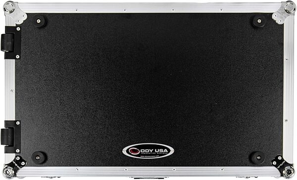 open zoom image for Odyssey FZGSREV7W Glide Style Flight Case with Wheels for DDJ-REV7, Standard Black/Silver, Bottom