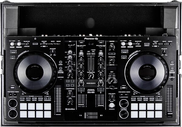 open zoom image for Odyssey FZGSPIDDJ8001 Case for Pioneer DDJ-800/XDJ-RR, Black Label, Action Position Back
