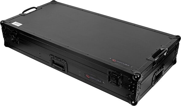 open zoom image for Odyssey FZRANE1272WBL DJ Battle Coffin Case for Rane 72 and 12, Black Label, Action Position Back