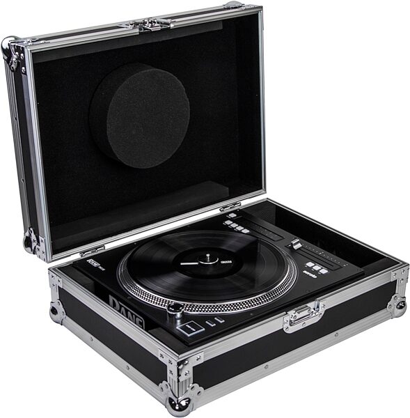 open zoom image for Odyssey FZRANE12 Flight Zone Case for Rane 12, Standard Black/Silver, AltView