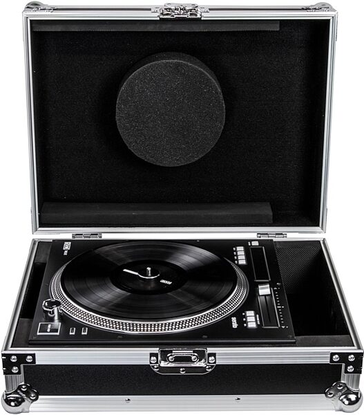 open zoom image for Odyssey FZRANE12 Flight Zone Case for Rane 12, Standard Black/Silver, AltView