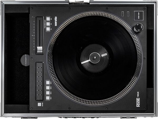 open zoom image for Odyssey FZRANE12 Flight Zone Case for Rane 12, Standard Black/Silver, AltView