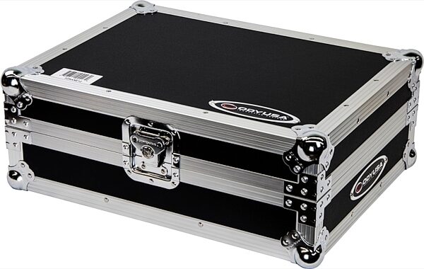 open zoom image for Odyssey FZRANE12 Flight Zone Case for Rane 12, Standard Black/Silver, AltView