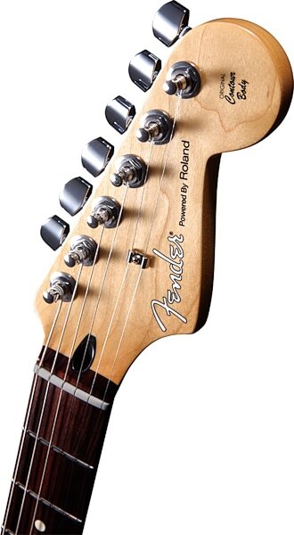 open zoom image for Roland G-5 VG Stratocaster Electric Guitar, Headstock
