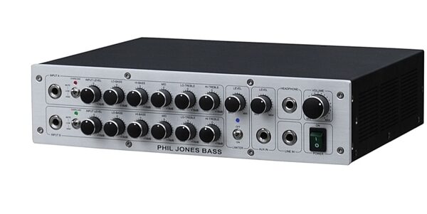 open zoom image for Phil Jones Bass D-600 Digital Bass Amplifier Head (600 Watts), Angle