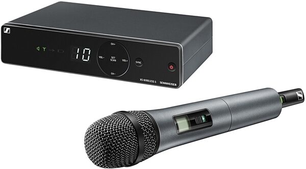 open zoom image for Sennheiser XSW-1 e825 Wireless Handheld Vocal Microphone System, Band A (548 - 572 MHz), Main