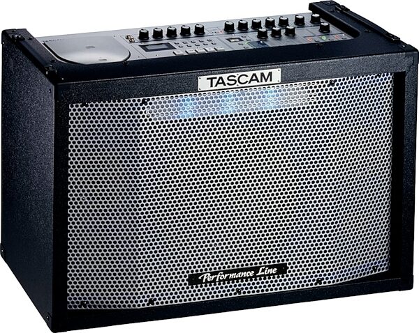 open zoom image for TASCAM GA100CD Stereo Guitar Combo Amplifier with Built-In CD Trainer (100 Watts, 1x12 in, 2x5 in.), Left
