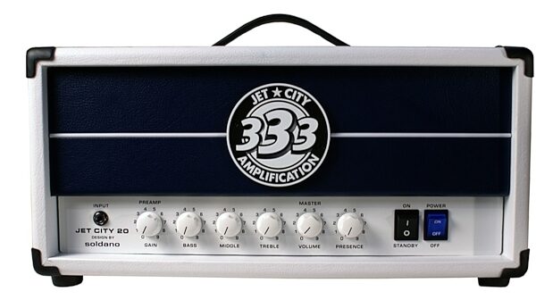 open zoom image for Jet City JCA20H Anniversary Edition Guitar Amplifier Head, 20 Watts, Main