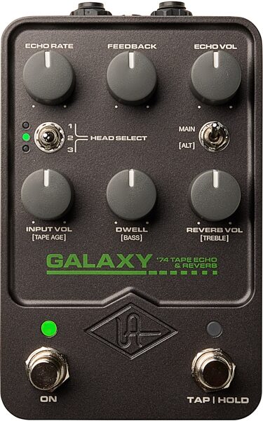 open zoom image for Universal Audio Galaxy 74 Tape Echo and Reverb Pedal, New, Action Position Back