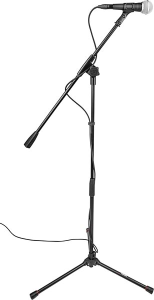 open zoom image for Gator GFW-MIC-1500 Compact Fixed Boom Microphone Stand, New, Action Position Back