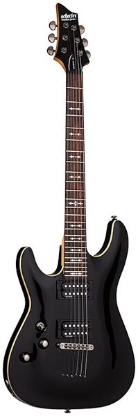 open zoom image for Schecter Omen 6 2012 Left-Handed Electric Guitar, Black