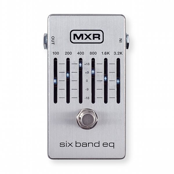 open zoom image for MXR M109S 6-Band Graphic EQ Pedal, New, Main