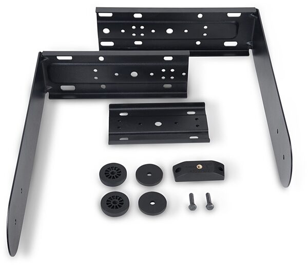 open zoom image for QSC K12.2 Powder Coated Steel Yoke Mount Kit, Black, Main