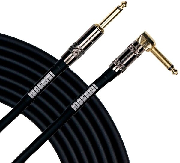 open zoom image for Mogami Platinum Guitar/Instrument Cable with One Right Angle End, 12 foot, Main