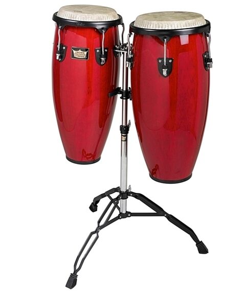 open zoom image for Remo Crown Congas, Wine Red
