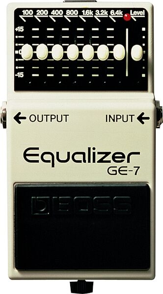 open zoom image for Boss GE-7 7-Band Graphic Equalizer Pedal, New, Main