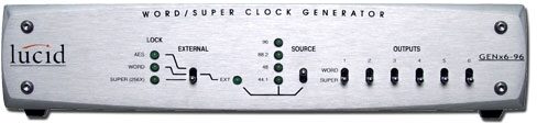 open zoom image for Lucid GENx6 96 Word/Super Clock Generator, Main