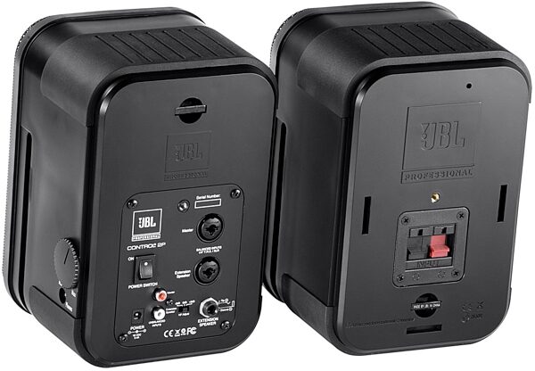open zoom image for JBL C2PS Control 2P Compact Powered Reference Monitor, Rear