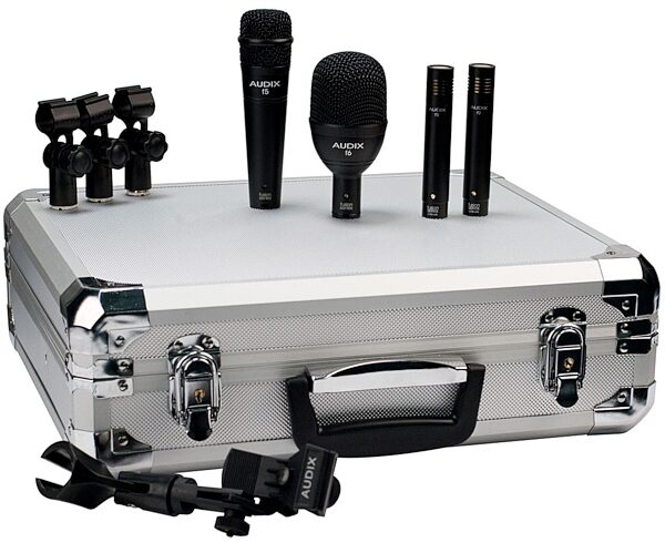 open zoom image for Audix FUSION FPQUAD Drum Microphone Pack, Main