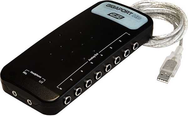 open zoom image for ESI Audio Gigaport HD USB Audio Interface, Main