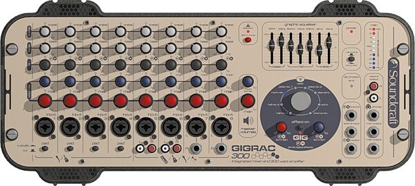 open zoom image for Soundcraft GigRac 300 Powered Mixer (300 Watts), Main