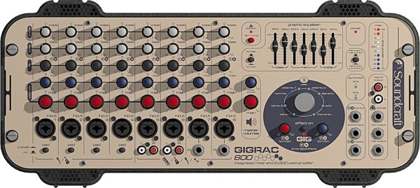 open zoom image for Soundcraft GigRac 600 Powered Mixer (2x300 Watts), Main