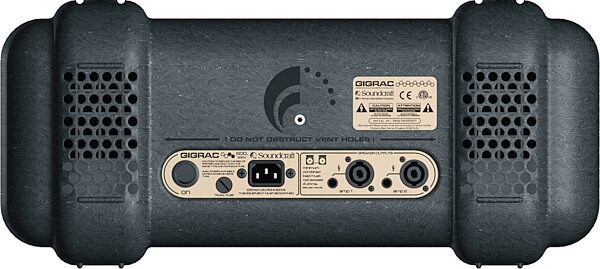 open zoom image for Soundcraft GigRac 600 Powered Mixer (2x300 Watts), Rear