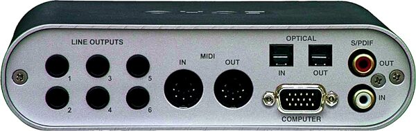 open zoom image for Echo Gina 3G PCI Audio Interface, Rear