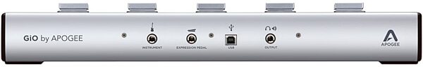 open zoom image for Apogee GIO USB Guitar Recording Interface and Controller, Rear