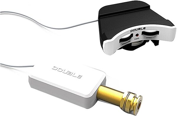 open zoom image for Double A2U Ukulele Pickup System, New, Action Position Back