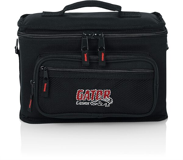 open zoom image for Gator GM4 4 Microphone Carry Bag, New, Gator 4 FRONT