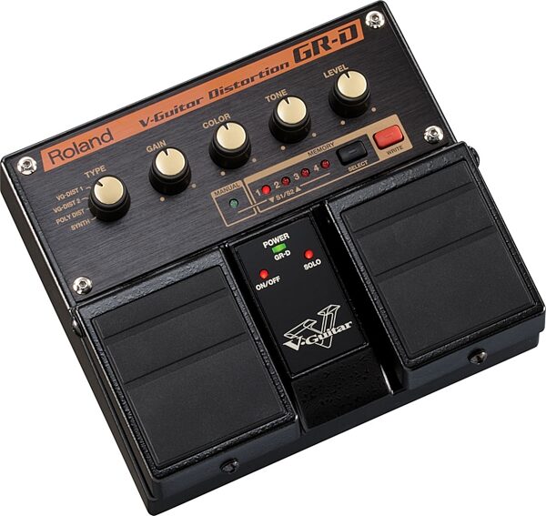 open zoom image for Roland GR-D V-Guitar Distortion Pedal, Angle