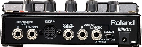 open zoom image for Roland GR-D V-Guitar Distortion Pedal, Back