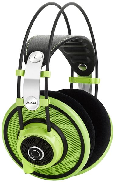 open zoom image for AKG Q701 Quincy Jones Premium Class Reference Headphones, Green