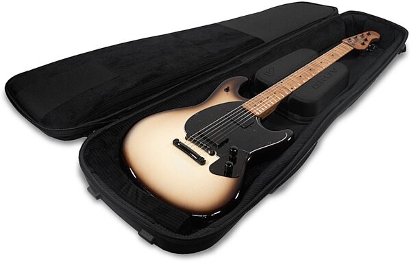 open zoom image for Gruv Gear Kapsulite Plus Electric Guitar Gig Bag, New, Action Position Back