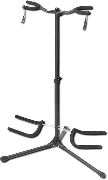 open zoom image for On-Stage Heavy-Duty Double Guitar Stand, Main