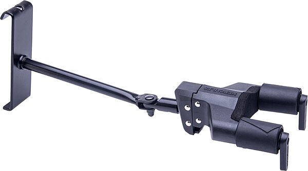 open zoom image for Hercules GSP40HB Plus AutoGrip Guitar Hanger, Grid Wall Mount, New, View 2