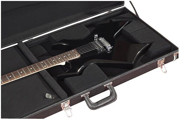 open zoom image for Gator GWEXTREME Universal Hardshell Electric Guitar Case, In Use 2