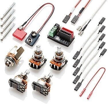 open zoom image for EMG David Ellefson Bass Guitar Pickup Set, 5-String, New, Controls