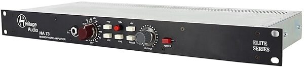 open zoom image for Heritage Audio HA-73 Elite Series Microphone Preamplifier, New, Side