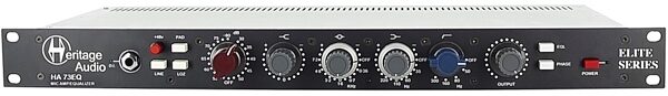 open zoom image for Heritage Audio HA73EQ Elite Series Microphone Preamplifier with Equalizer, New, Main